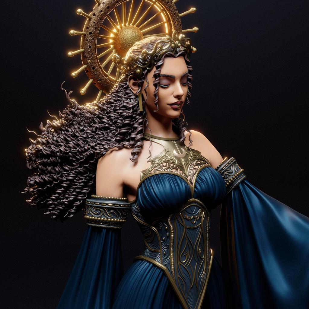 Nyx - Greek Goddess - 1:6, 1:9 Scale Figures & Bust