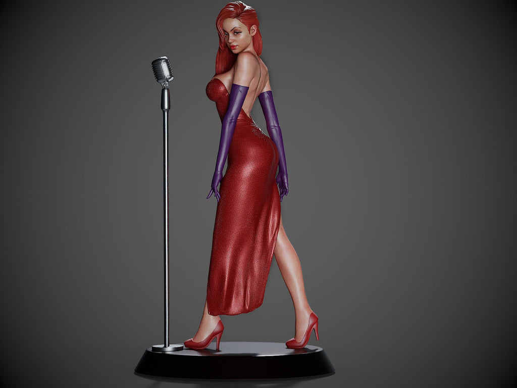 Jessica Rabbit - Who Framed (Censored) Roger Rabbit (SFW/NSFW 18+ Only) - 1:6, 1:9 Scale Figures & Busts