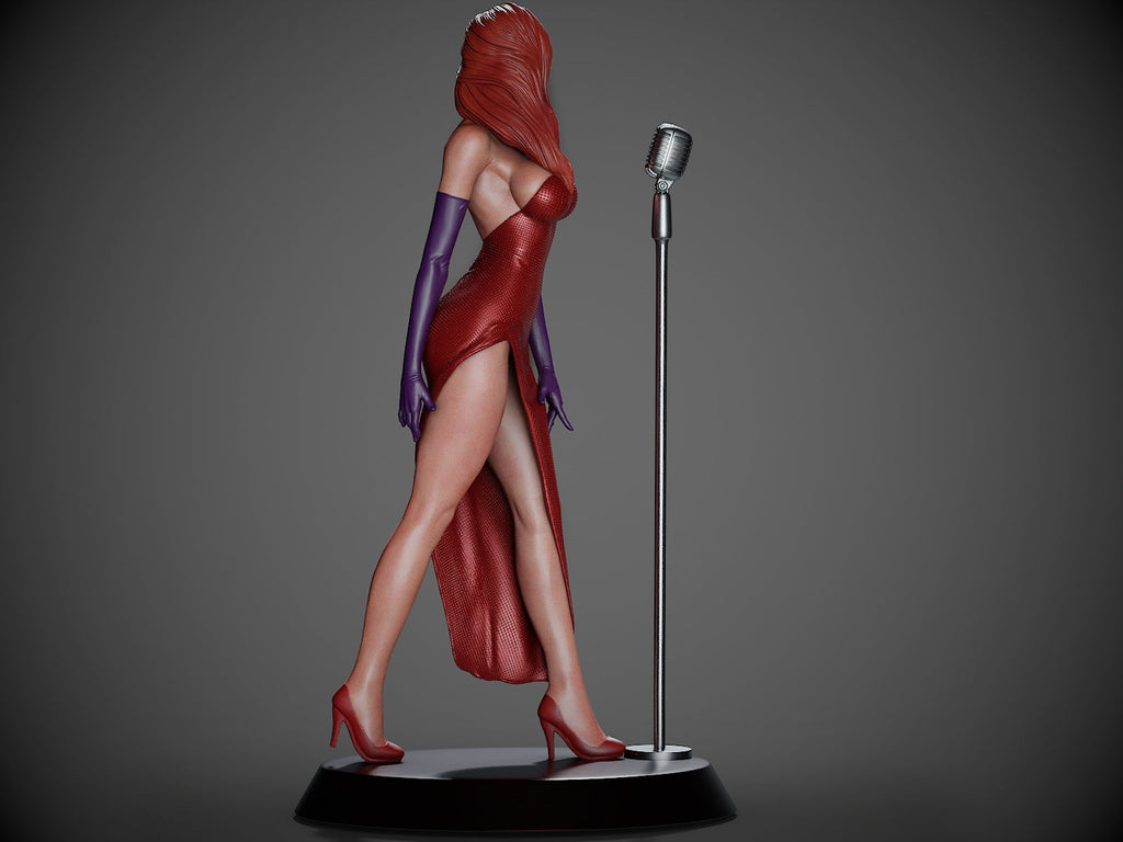Jessica Rabbit - Who Framed (Censored) Roger Rabbit (SFW/NSFW 18+ Only) - 1:6, 1:9 Scale Figures & Busts