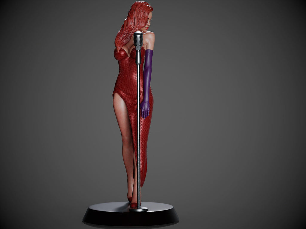Jessica Rabbit - Who Framed (Censored) Roger Rabbit (SFW/NSFW 18+ Only) - 1:6, 1:9 Scale Figures & Busts