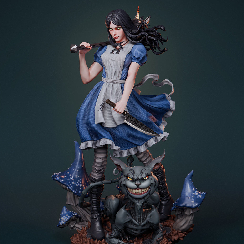 Alice Liddel - Alice in Wonderland / Alice McGee's Alice (SFW/NSFW 18+ Only) - 1:6 Scale