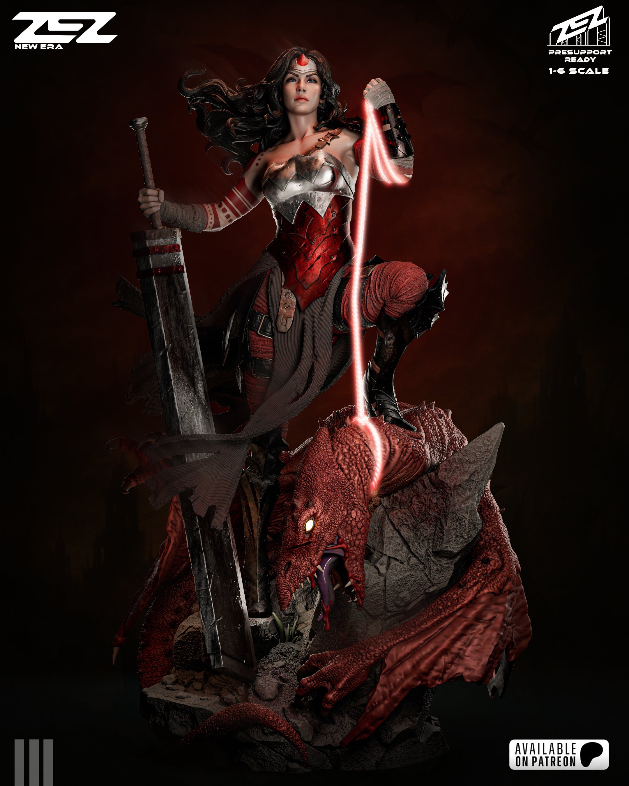 Absolute Wonder Woman - DC Comics - 1:6 Scale, Bust