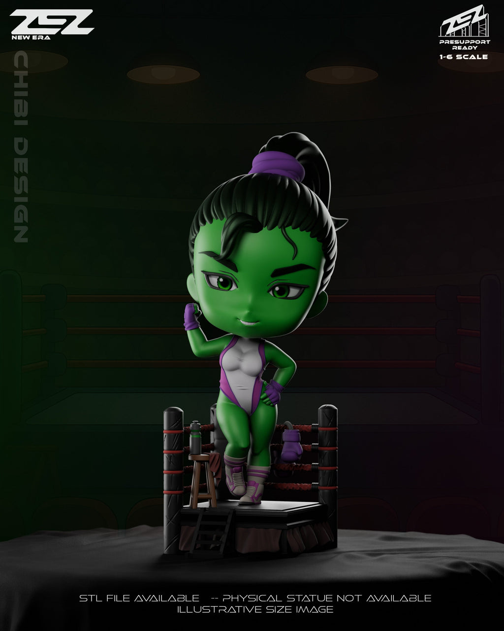 Chibi She-Hulk - Marvel Comics