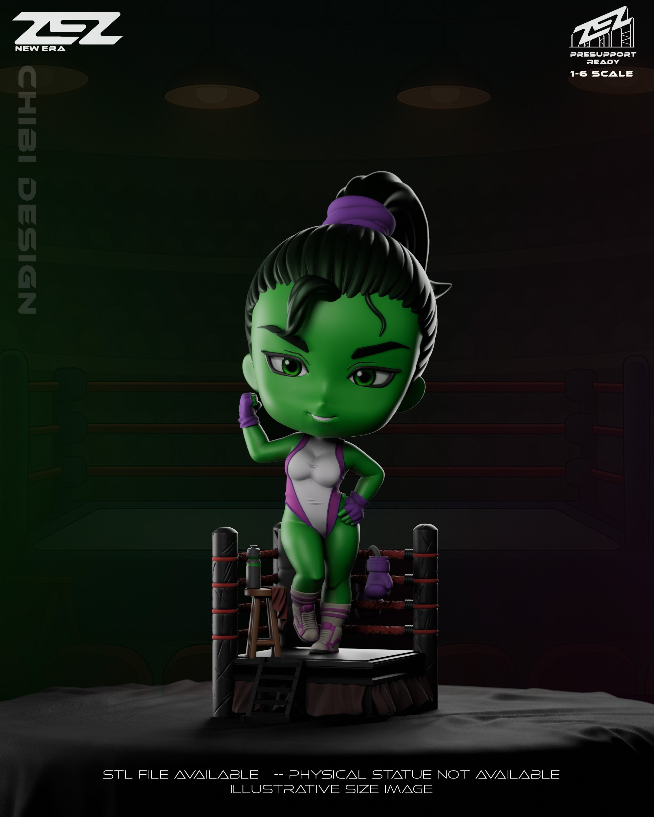 Chibi She-Hulk - Marvel Comics