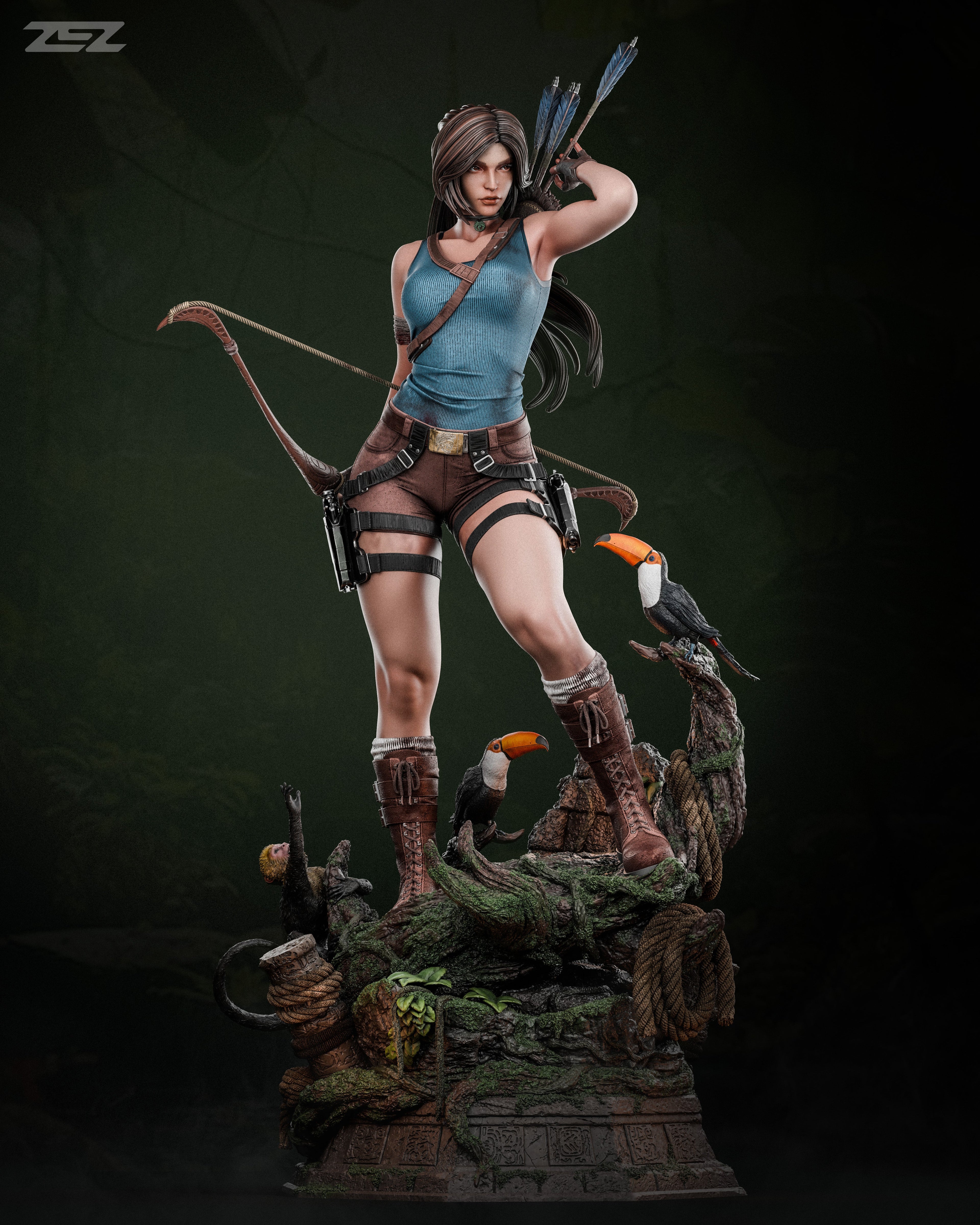 Lara Croft - Tomb Raider - 1:6 Scale, Bust