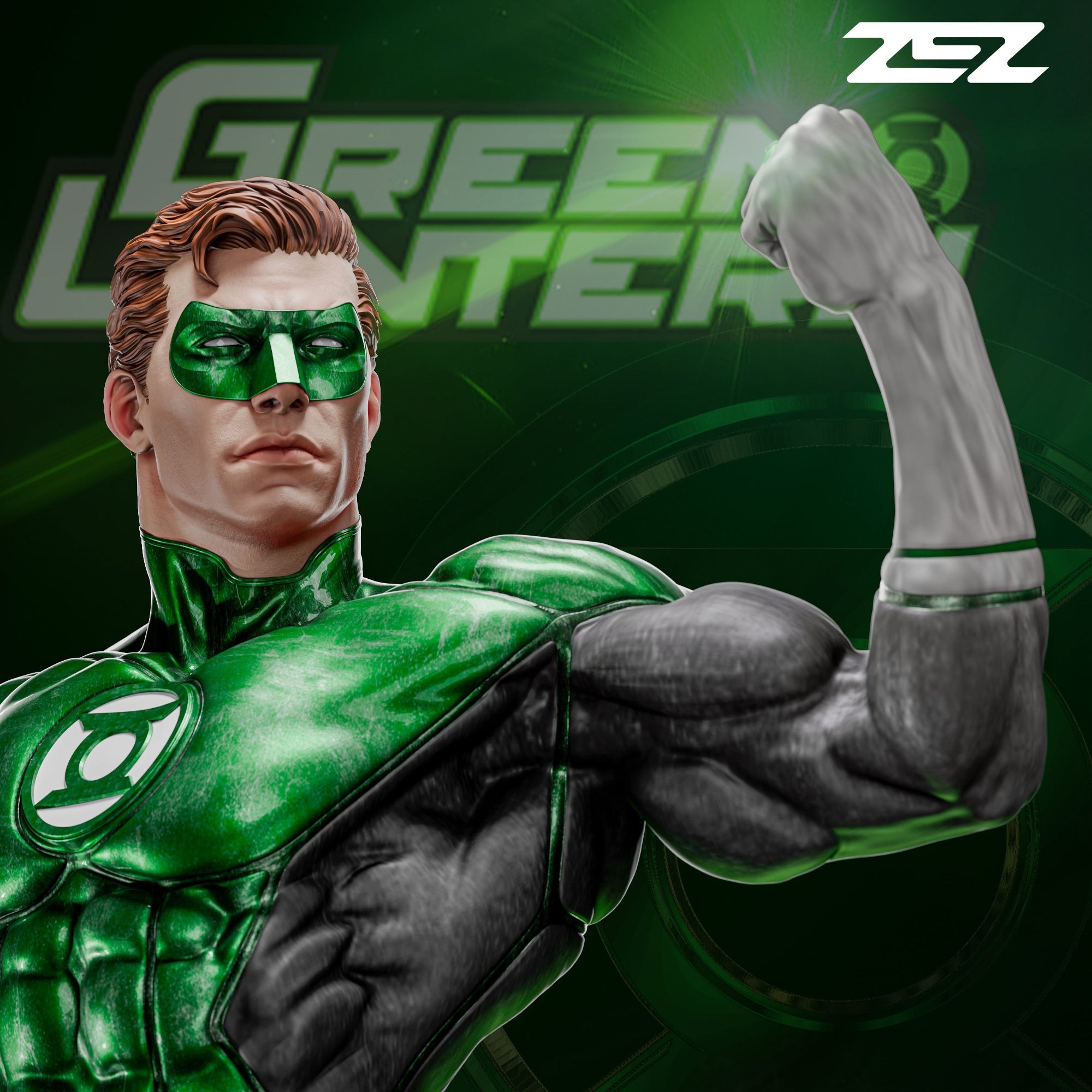 Green Lantern - DC Comics - 1:6, Bust