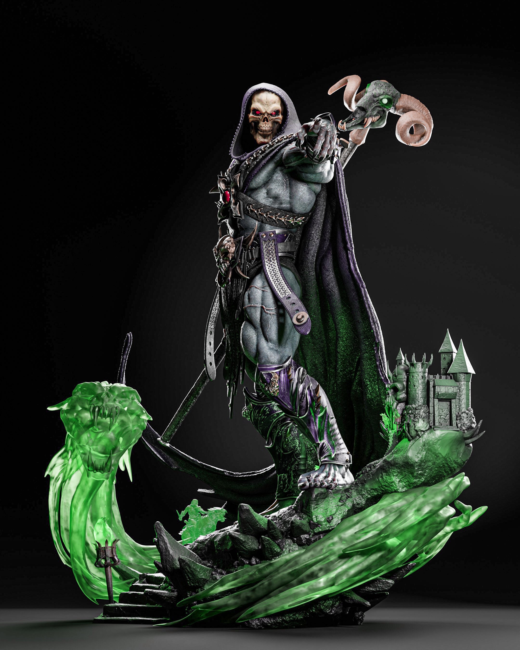 Skeletor - Masters of the Universe - 1:6 Scale, Bust