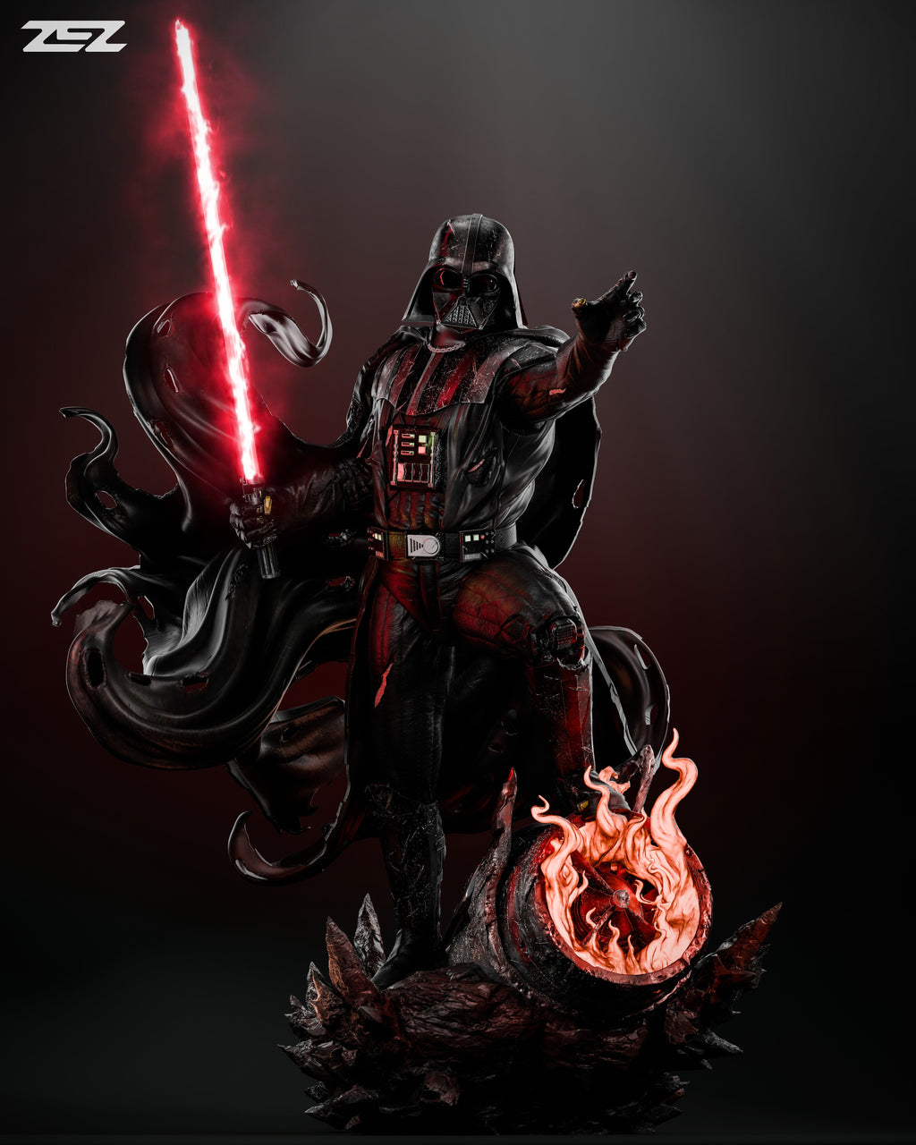Vader - SW - 1:6 Scale, Bust