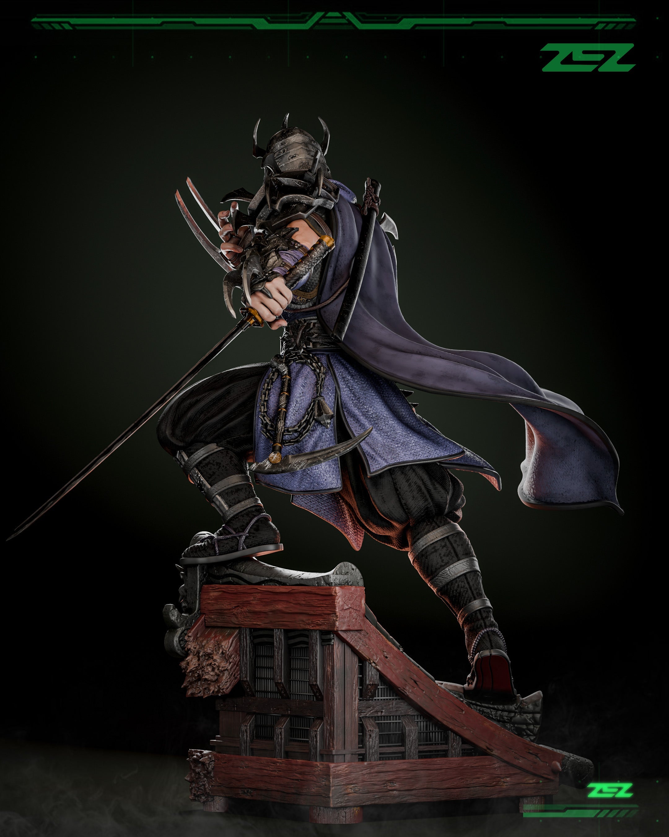 Shredder - TMNT - 1:6 Scale, Bust