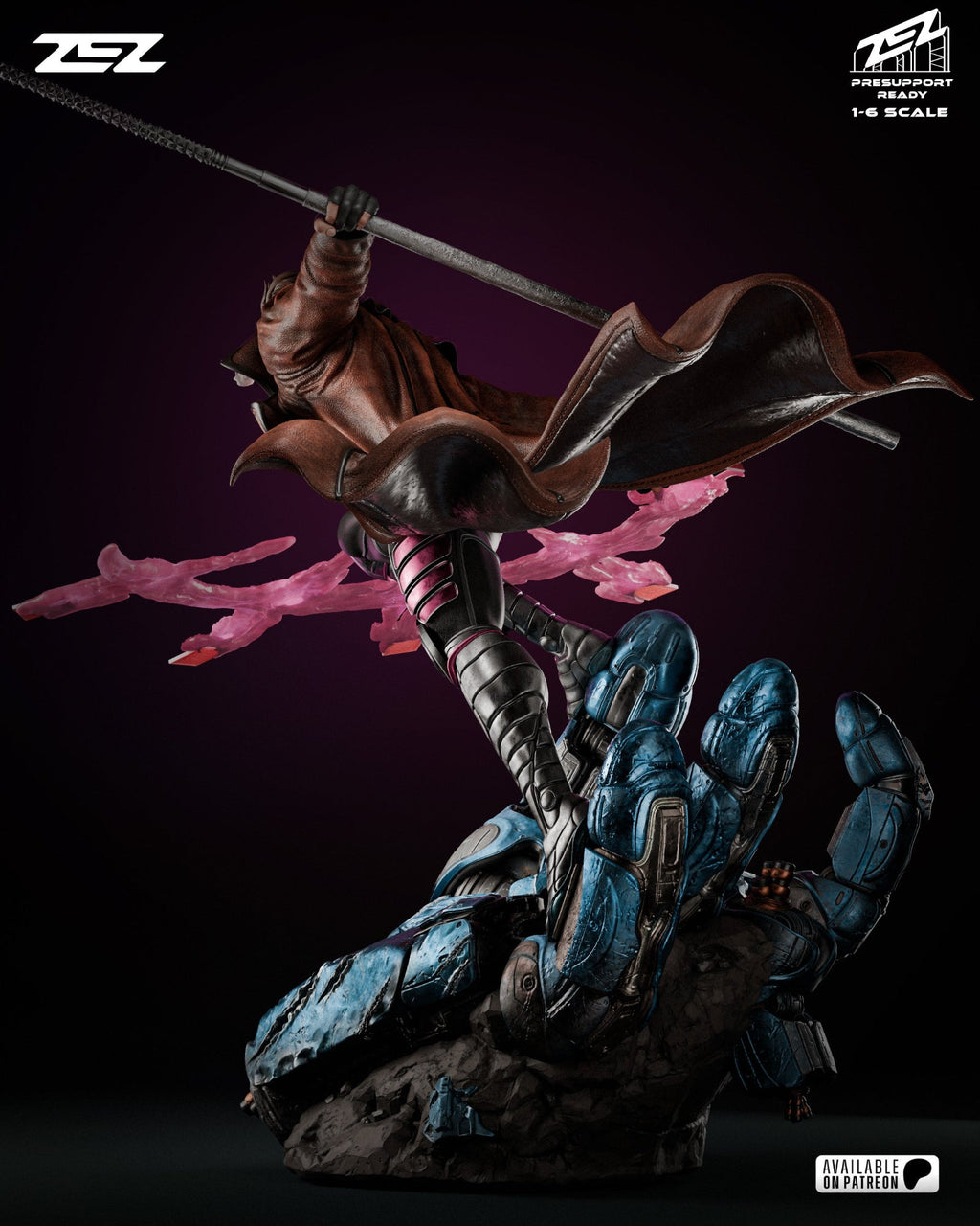 Gambit - Marvel Comics  - 1:6, Bust