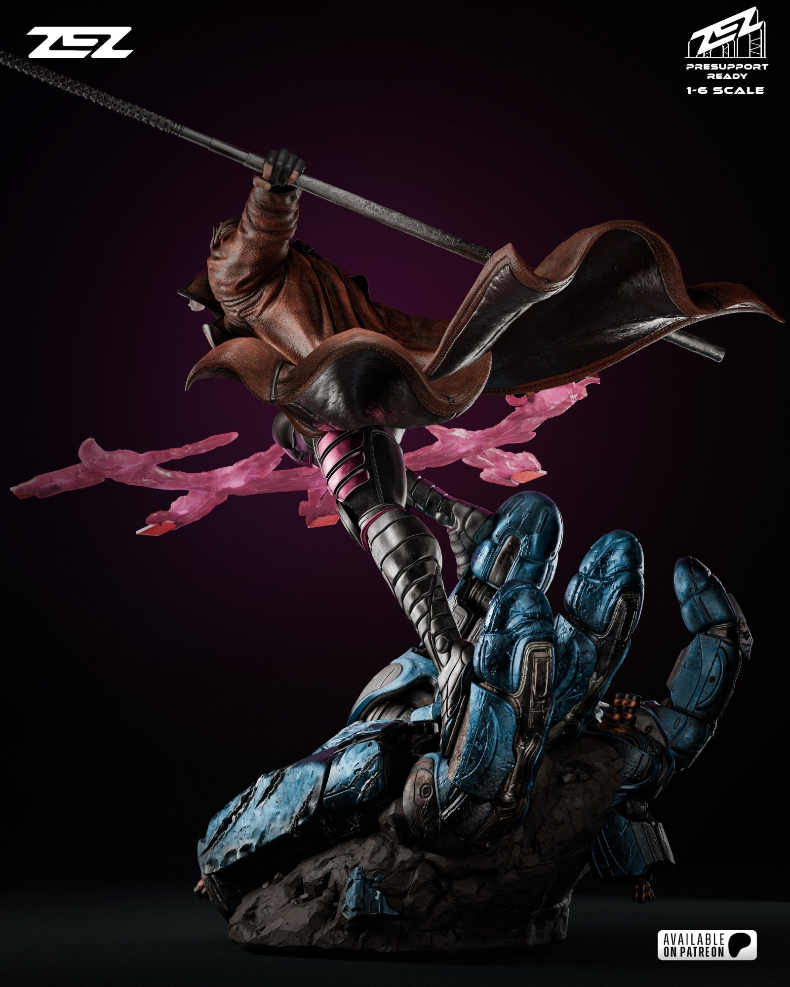 Gambit - Marvel Comics  - 1:6, Bust