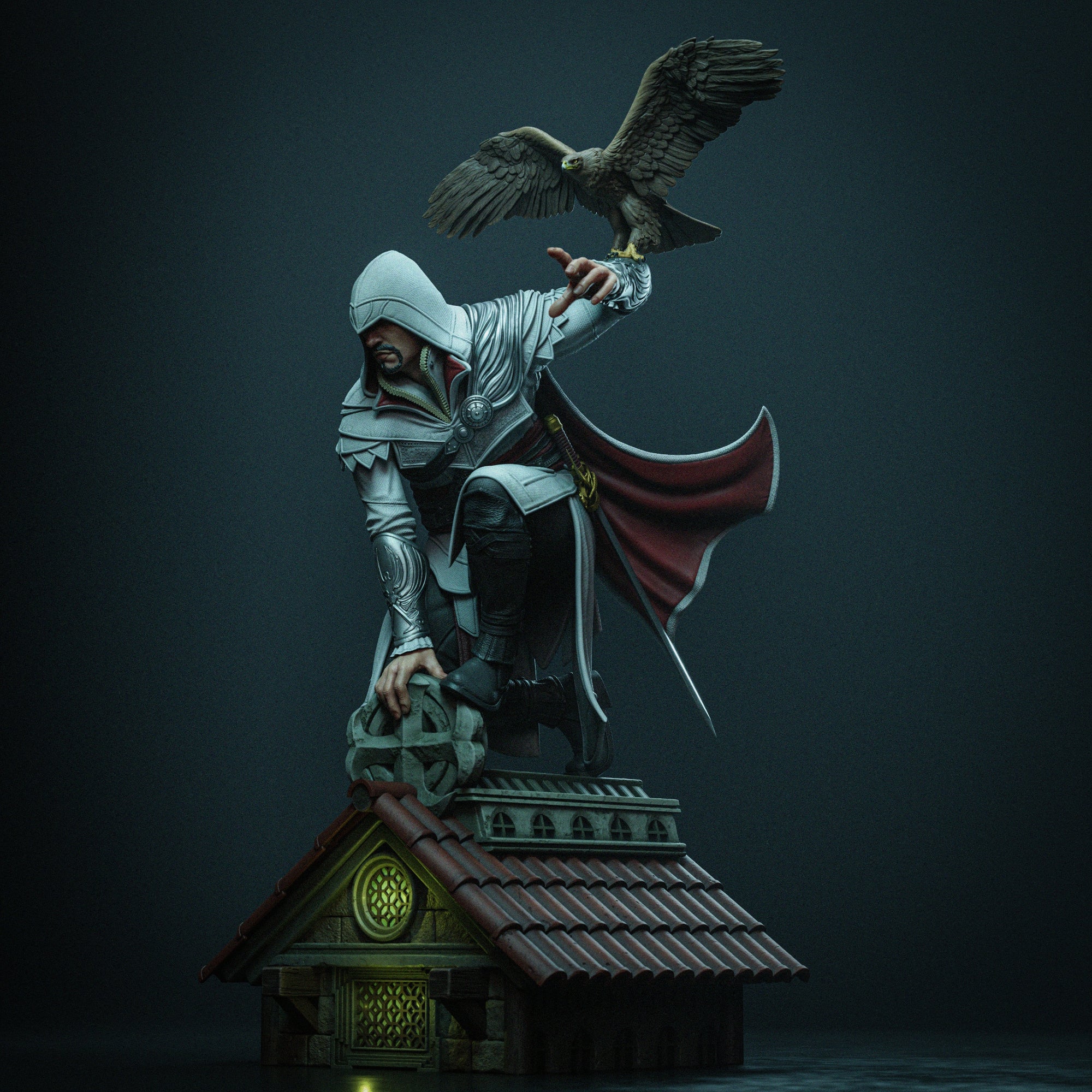 Ezio - Assassin's Creed - 1:6, 1:9 Scale Figures & Bust