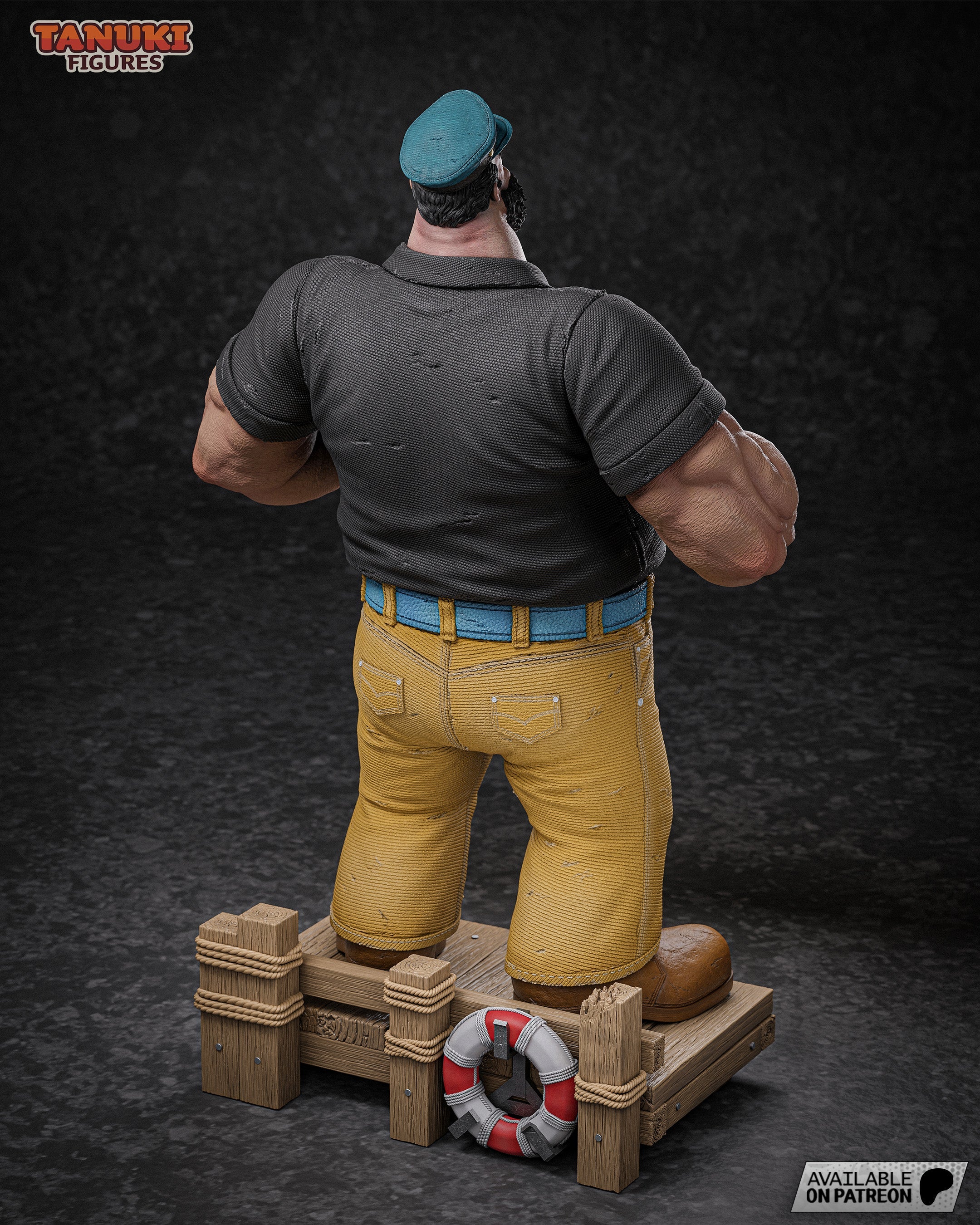 Bluto - Popeye - 1:6 Scale, Bust