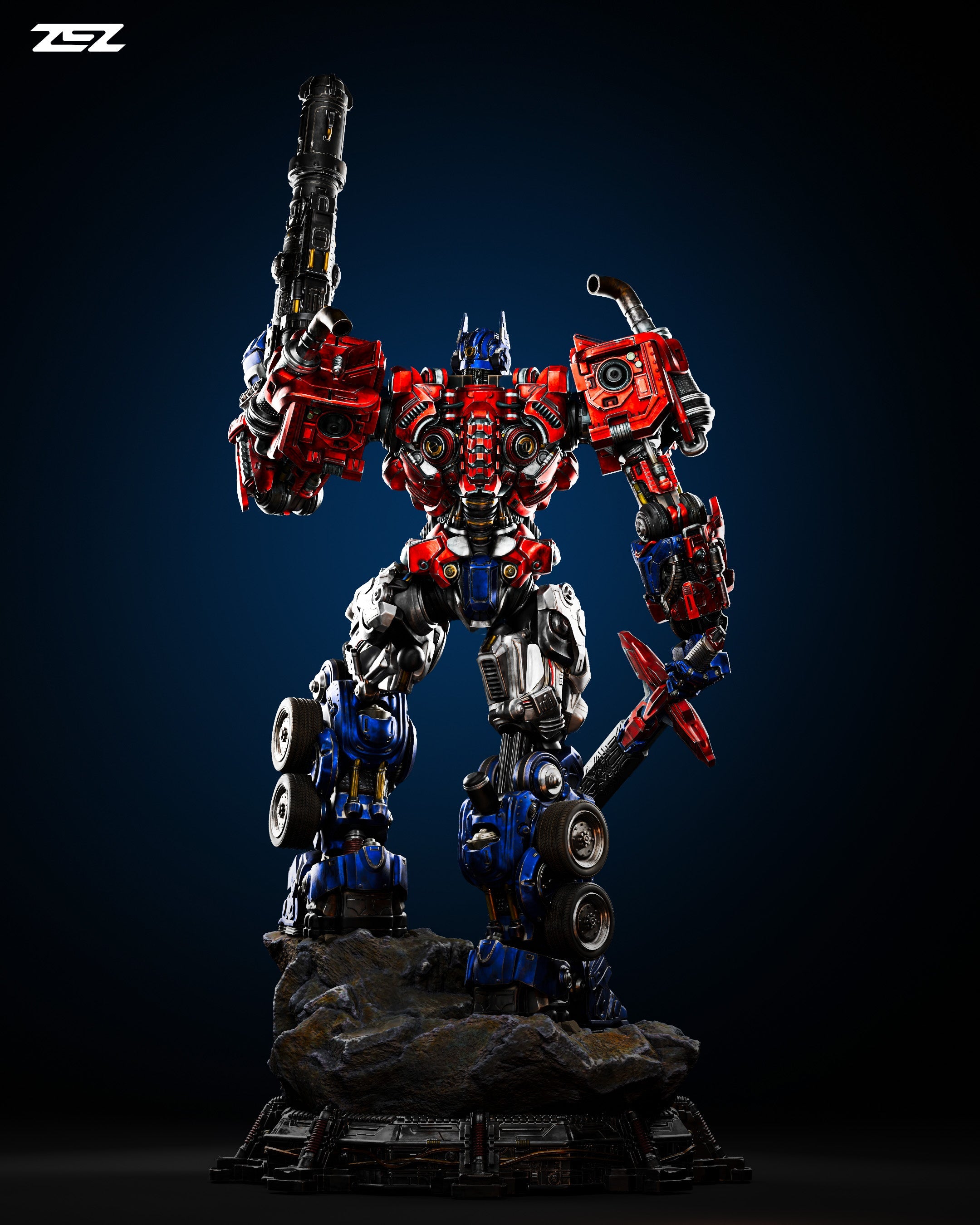 Optimus Prime - Transformers - 1:18 Scale