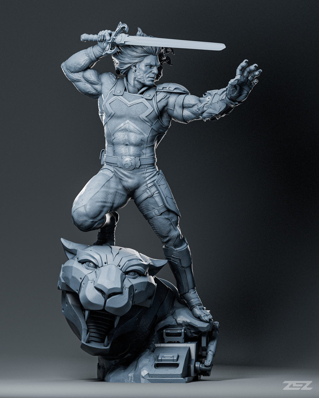 Lion-o - Thundercats - 1:6 Scale, Bust