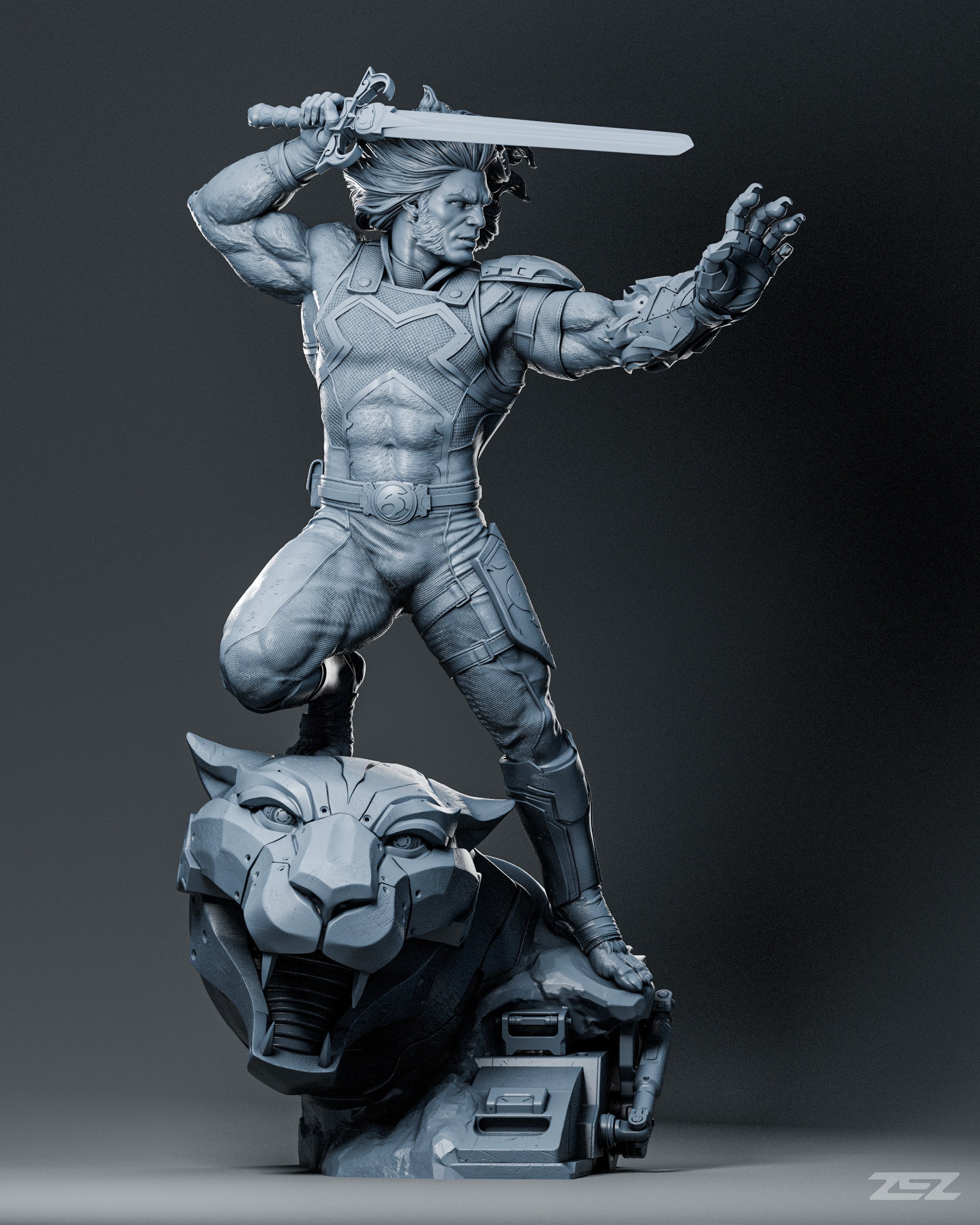 Lion-o - Thundercats - 1:6 Scale, Bust