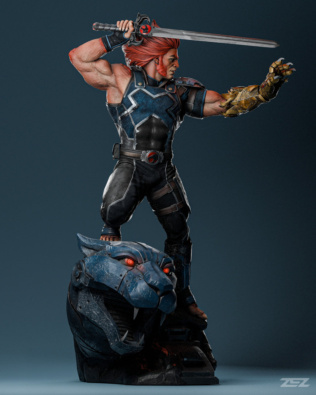 Lion-o - Thundercats - 1:6 Scale, Bust