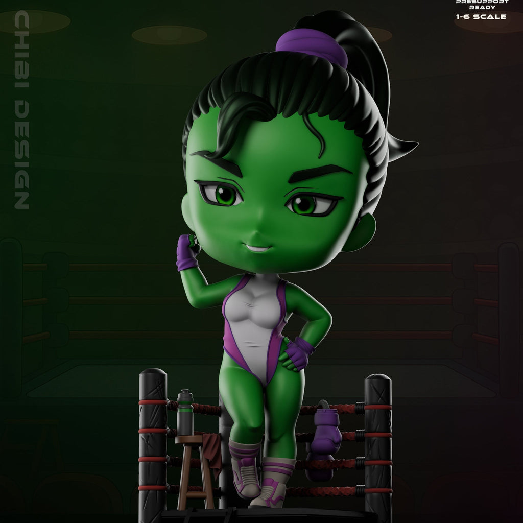 Chibi She-Hulk - Marvel Comics