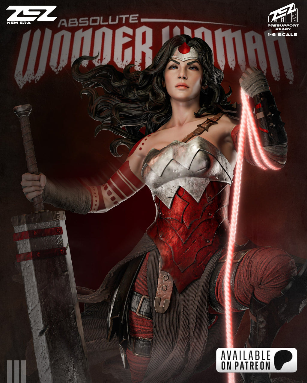 Absolute Wonder Woman - DC Comics - 1:6 Scale, Bust