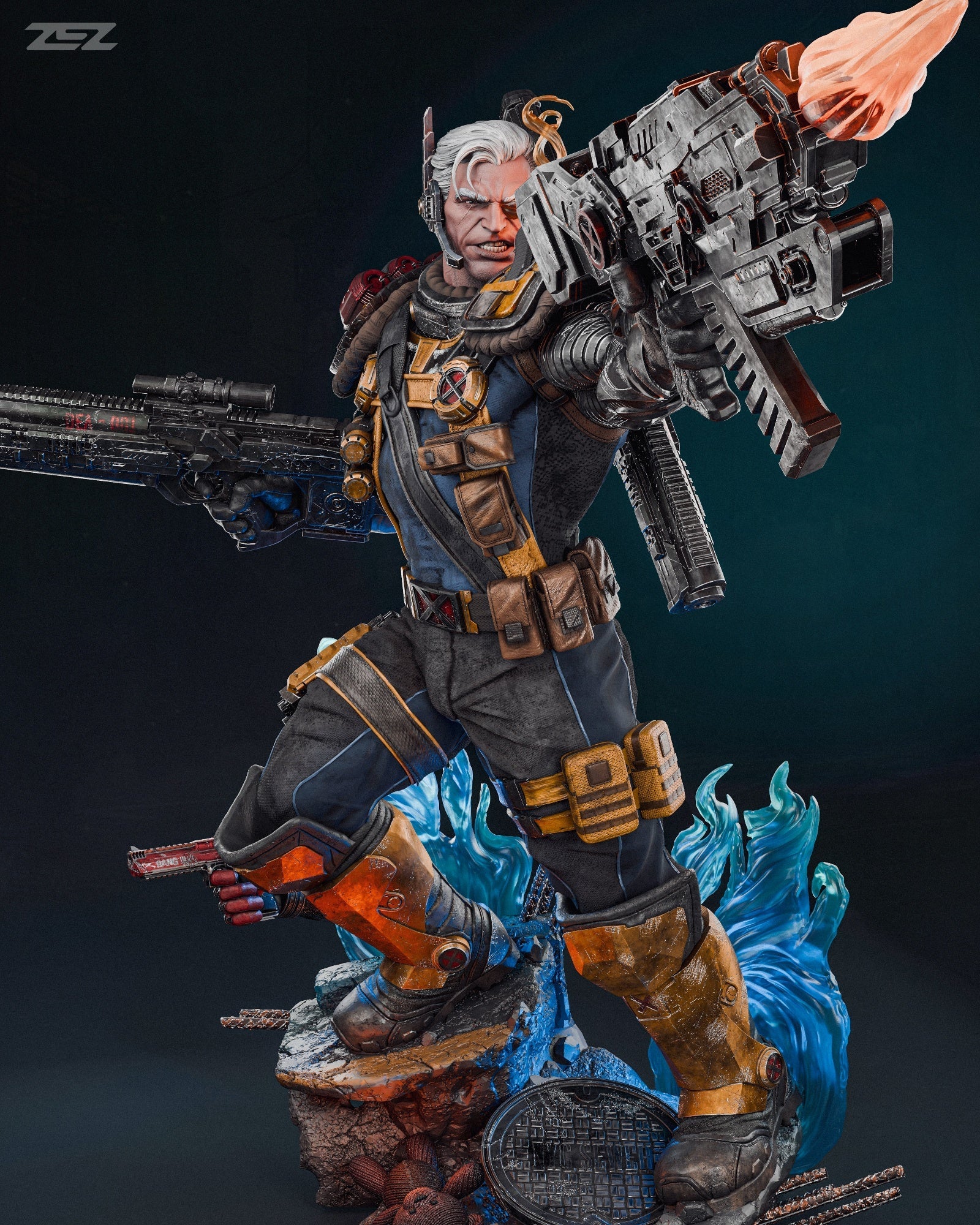 Cable - Marvel Comics - 1:6 Scale