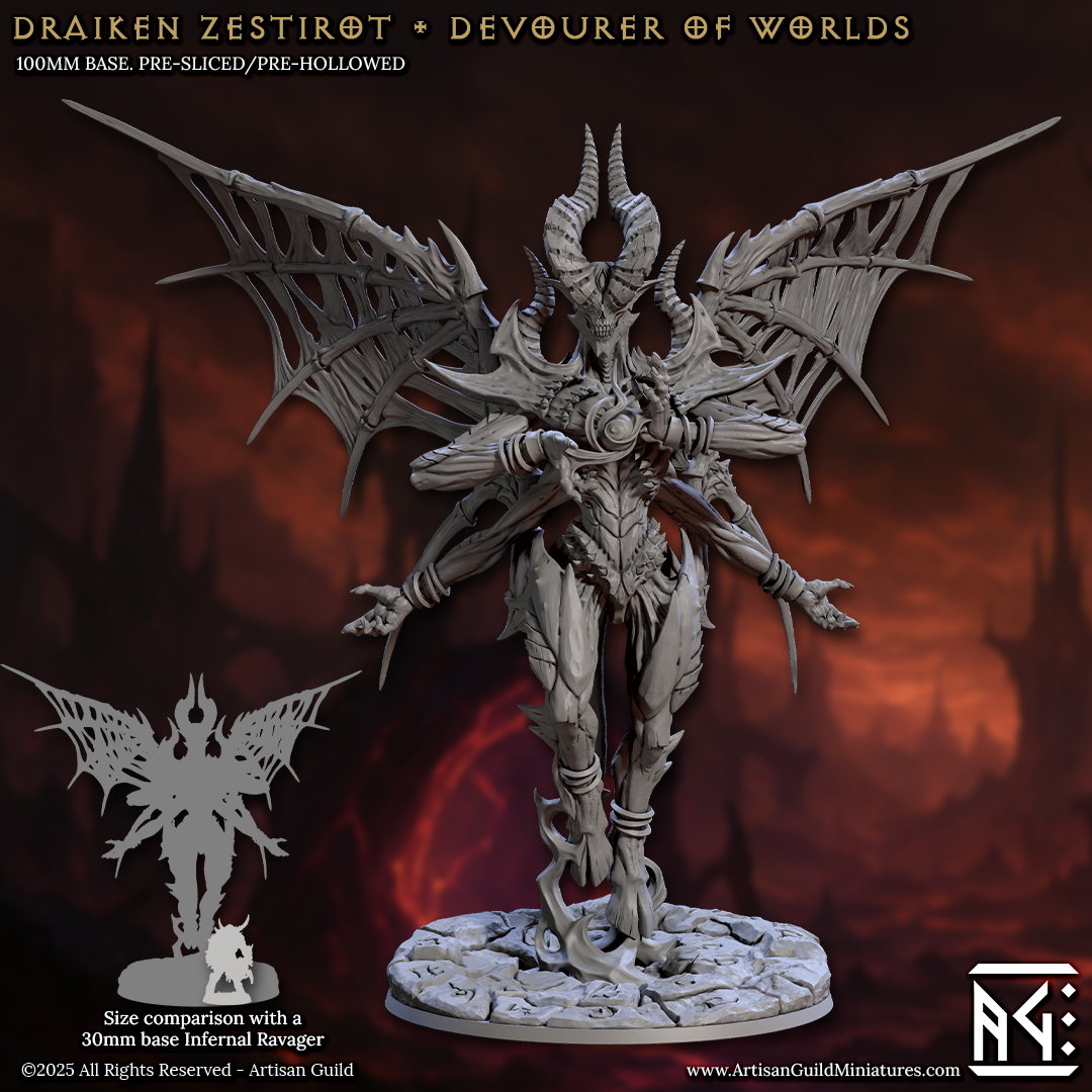 Draiken Zestirot, Devourer of Worlds Miniature