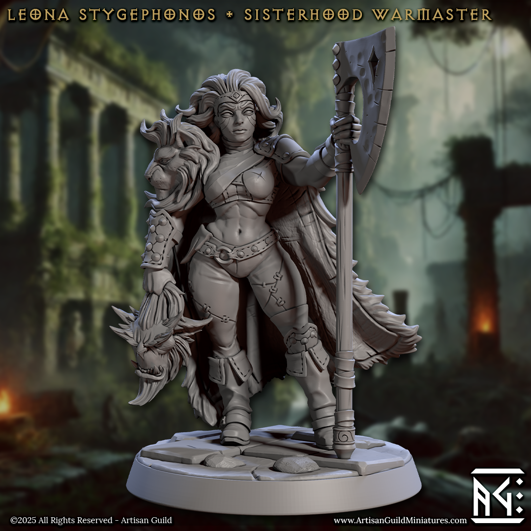 Leona Stygephonos - Sisterhood Warmaster