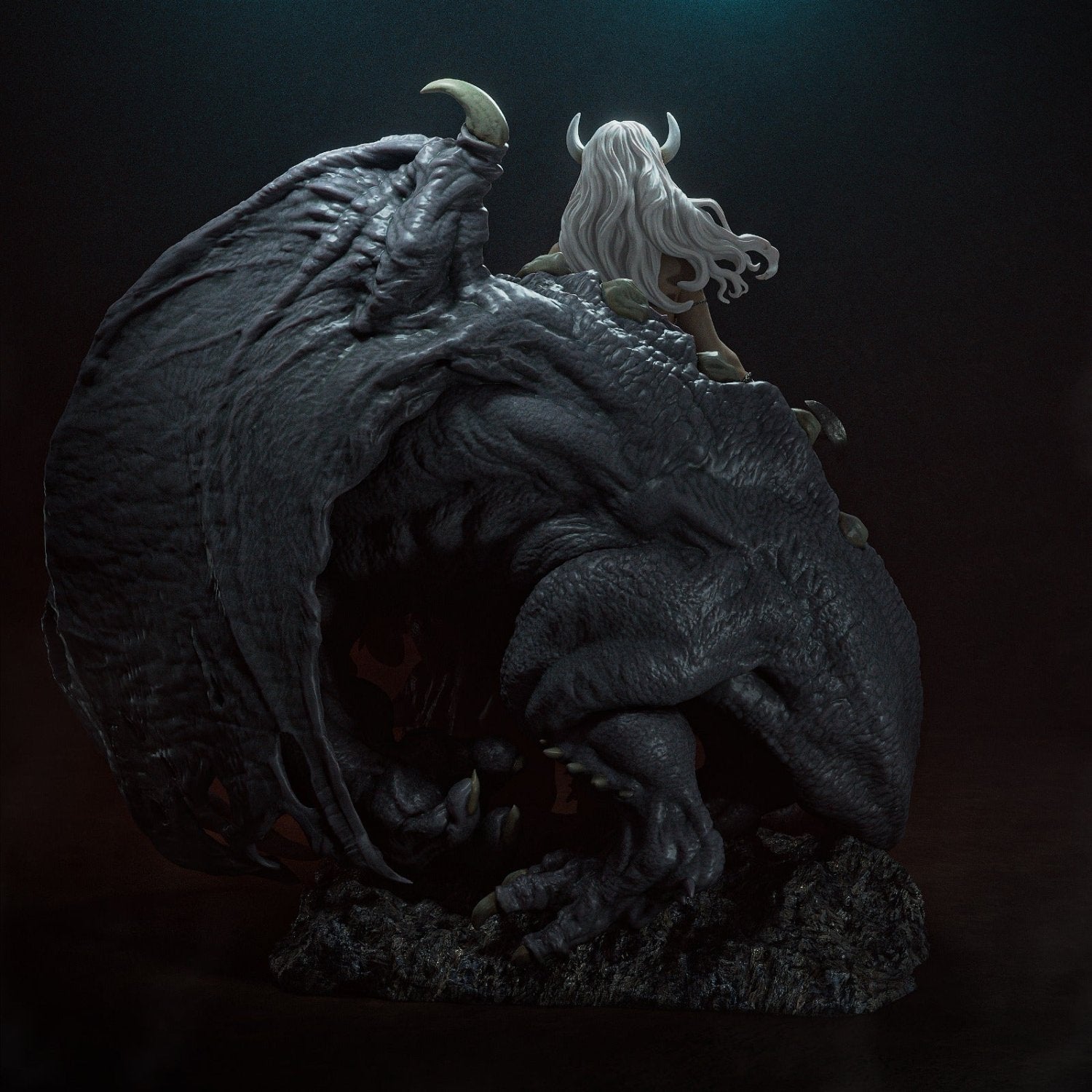 Demon Queen - CA3D Original Art (SFW/NSFW 18+ Only) - 1:6, 1:9 Scale Figures & Bust