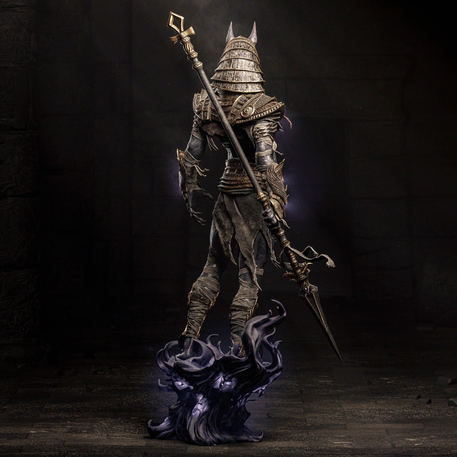 Anubis - Egyptian God - 1:6, 1:9 Scale Figures & Bust