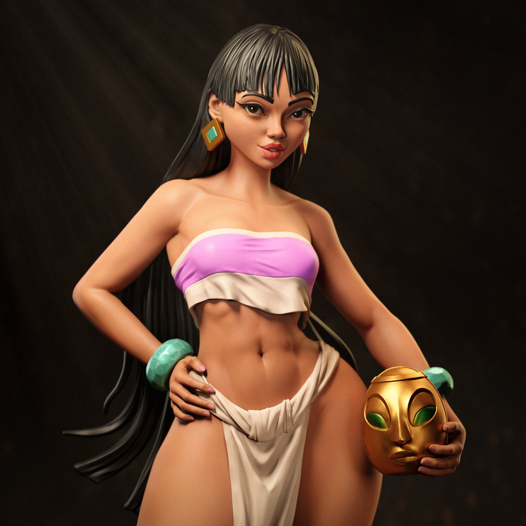 Chel - The Road to El Dorado - 1:6, 1:9 Scale Figures & Bust