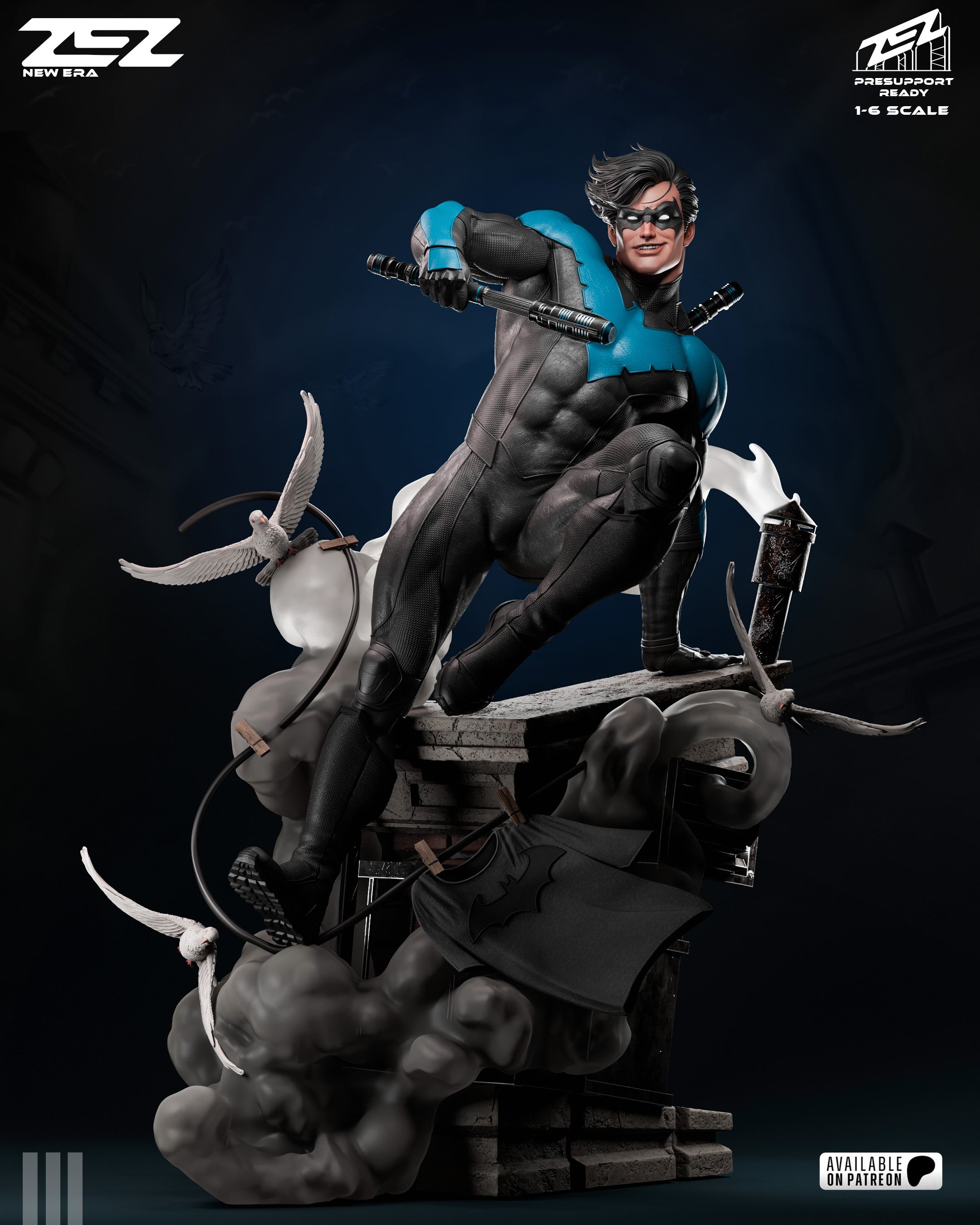 Nightwing - DC Comics - 1:6 Scale, Bust