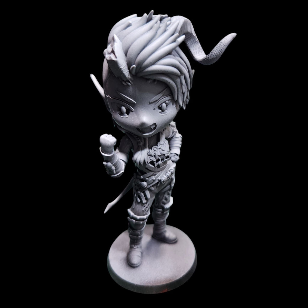 Chibi Karlach - Baldur's Gate 3 Figure