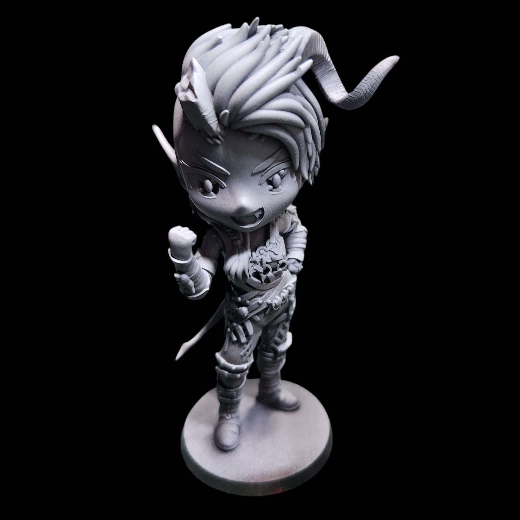 Chibi Karlach - Baldur's Gate 3 Figure