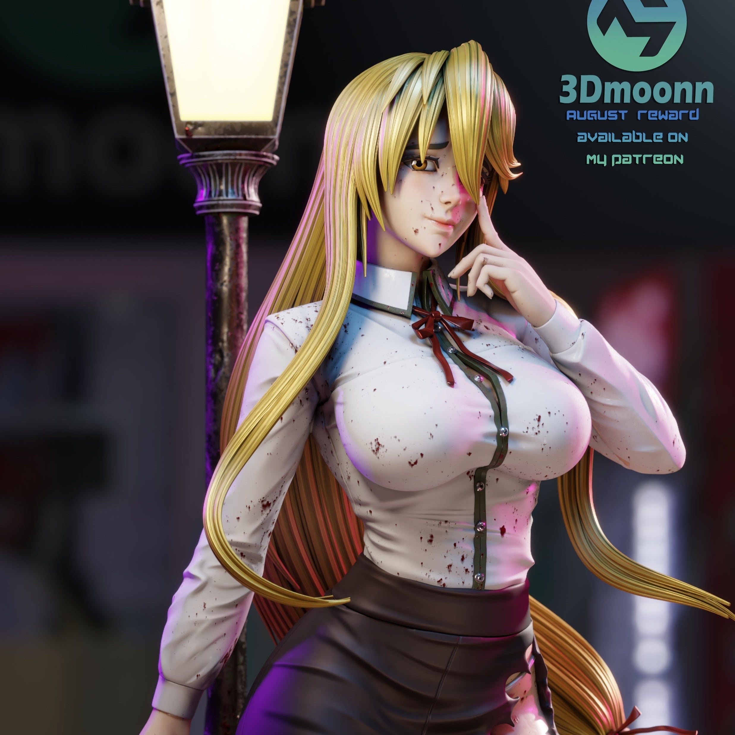 Shizuka Marikawa - Highschool of the Dead - (SFW/NSFW 18+) 1:6 Scale