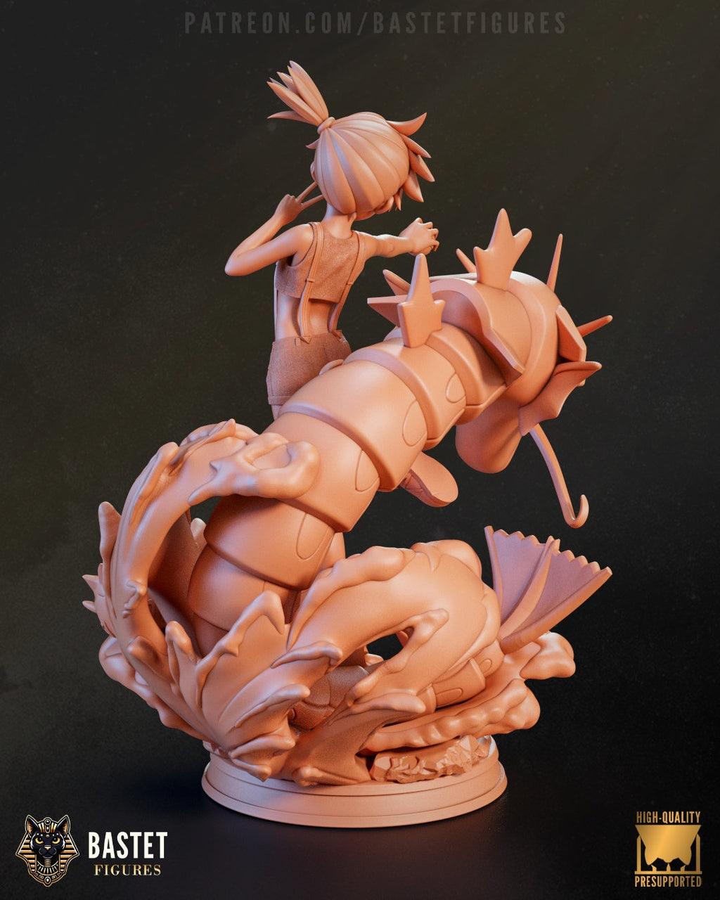 Misty - Pocket Monsters - 1:8 Scale Figure & Bust
