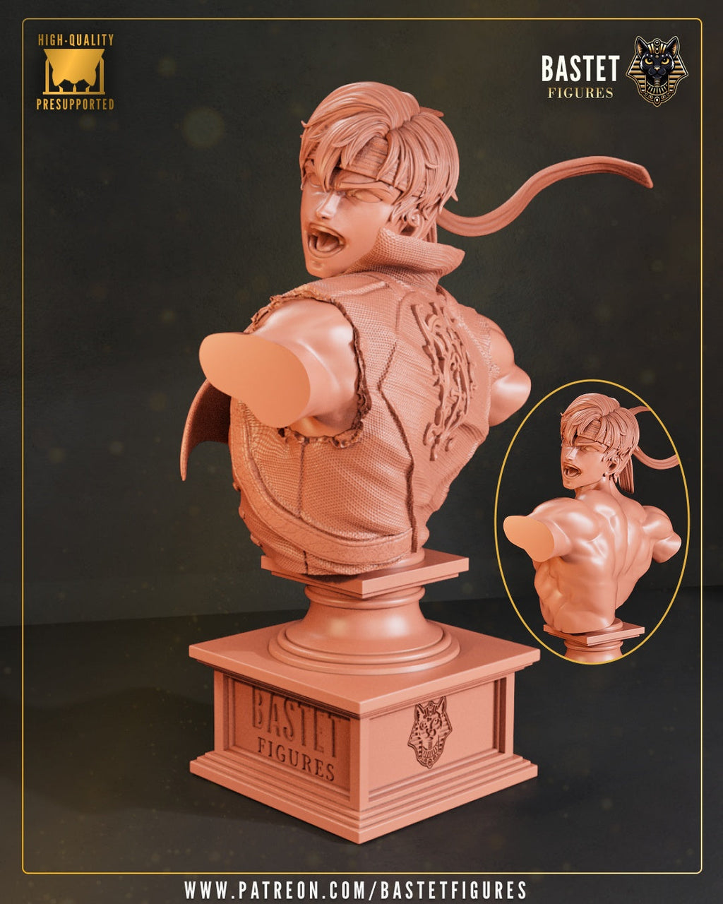 Richter Belmont - Castlevania - 1:8 Scale Figure & Bust