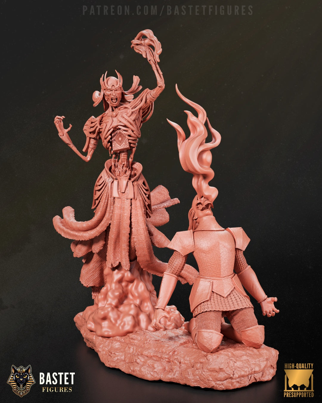Vecna - The Forgotten Realms - 1:8 Scale Figure, 32mm Miniature & Bust