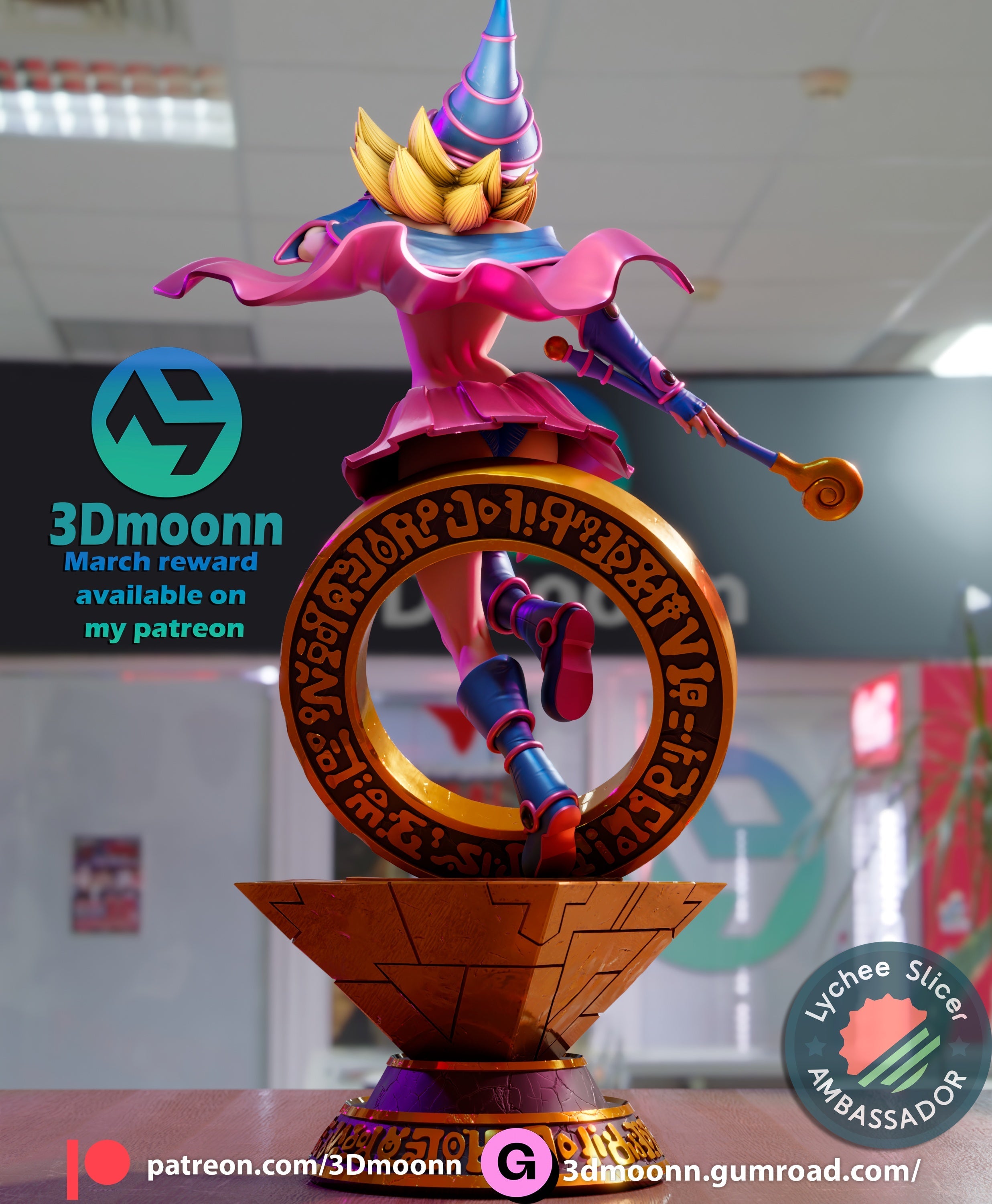 Dark Magician Girl - Yugi-Oh (NSFW)  (SFW/NSFW 18+) - 1:6 Scale