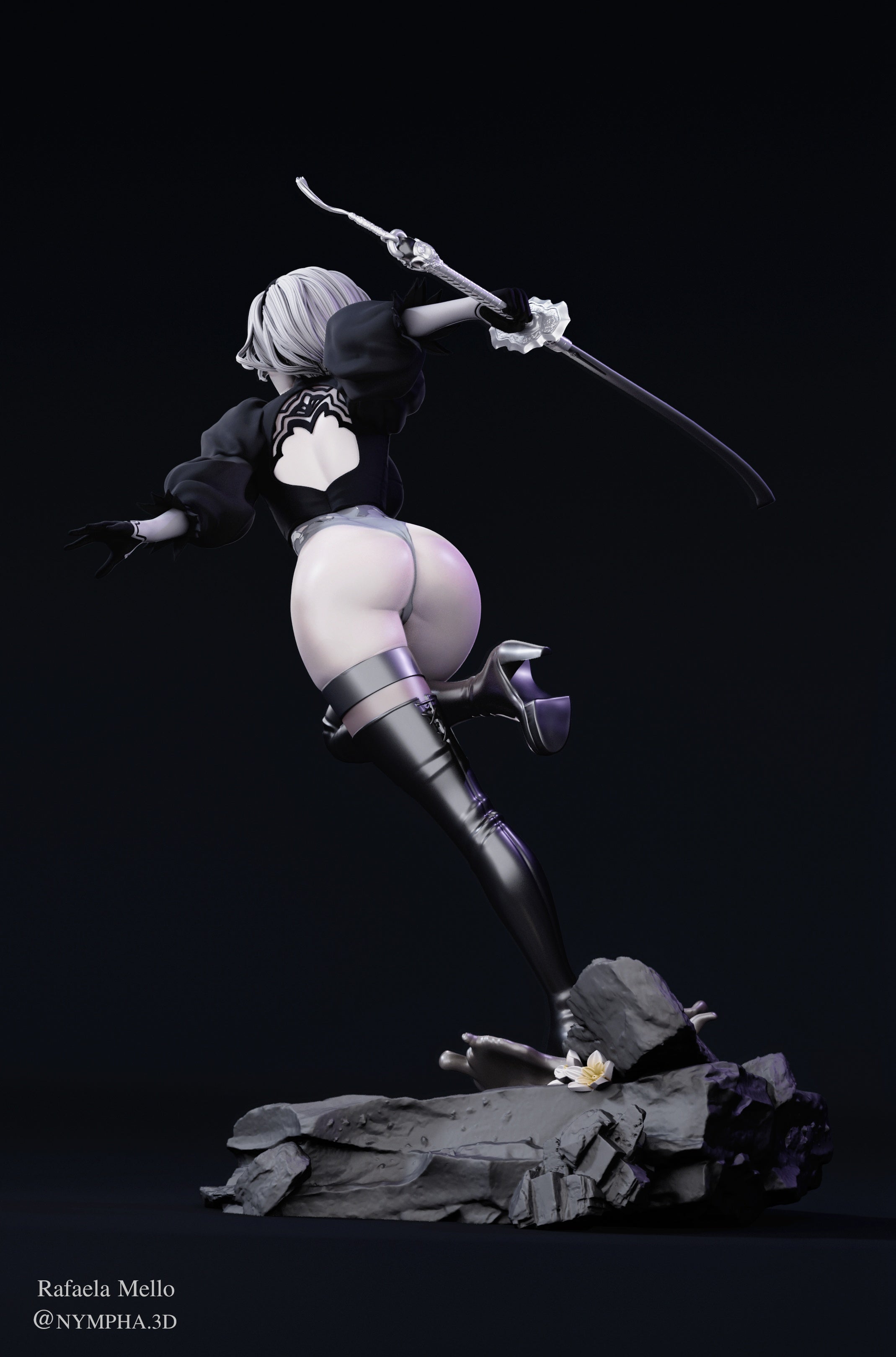 YoRHa No.2 Type B  (2B) - Nier Automata - 1:6 Scale