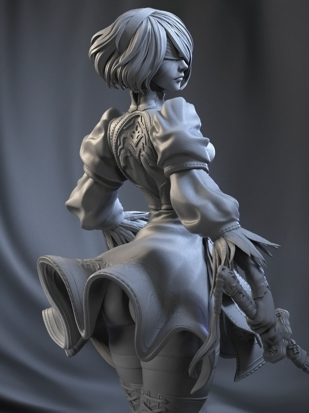 YoRHa No.2 Type B - Nier Automata (SFW/NSFW 18+ Only) - 1:6 Scale Figures
