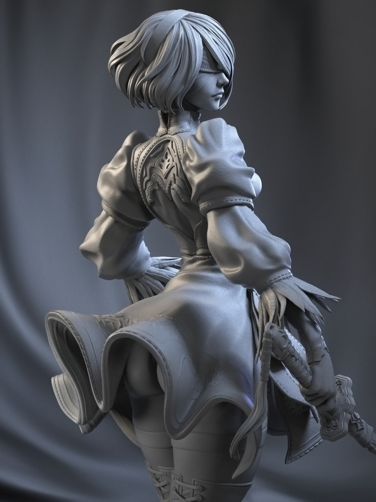 YoRHa No.2 Type B - Nier Automata (SFW/NSFW 18+ Only) - 1:6 Scale Figures