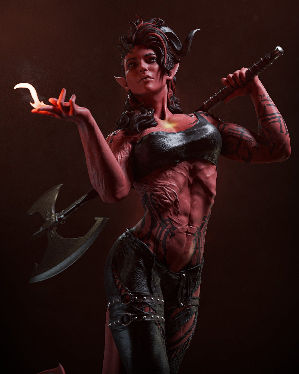 Karlach - Baldur's Gate (SFW/NSFW 18+ Only) - 1:6 Scale Figures & Bust