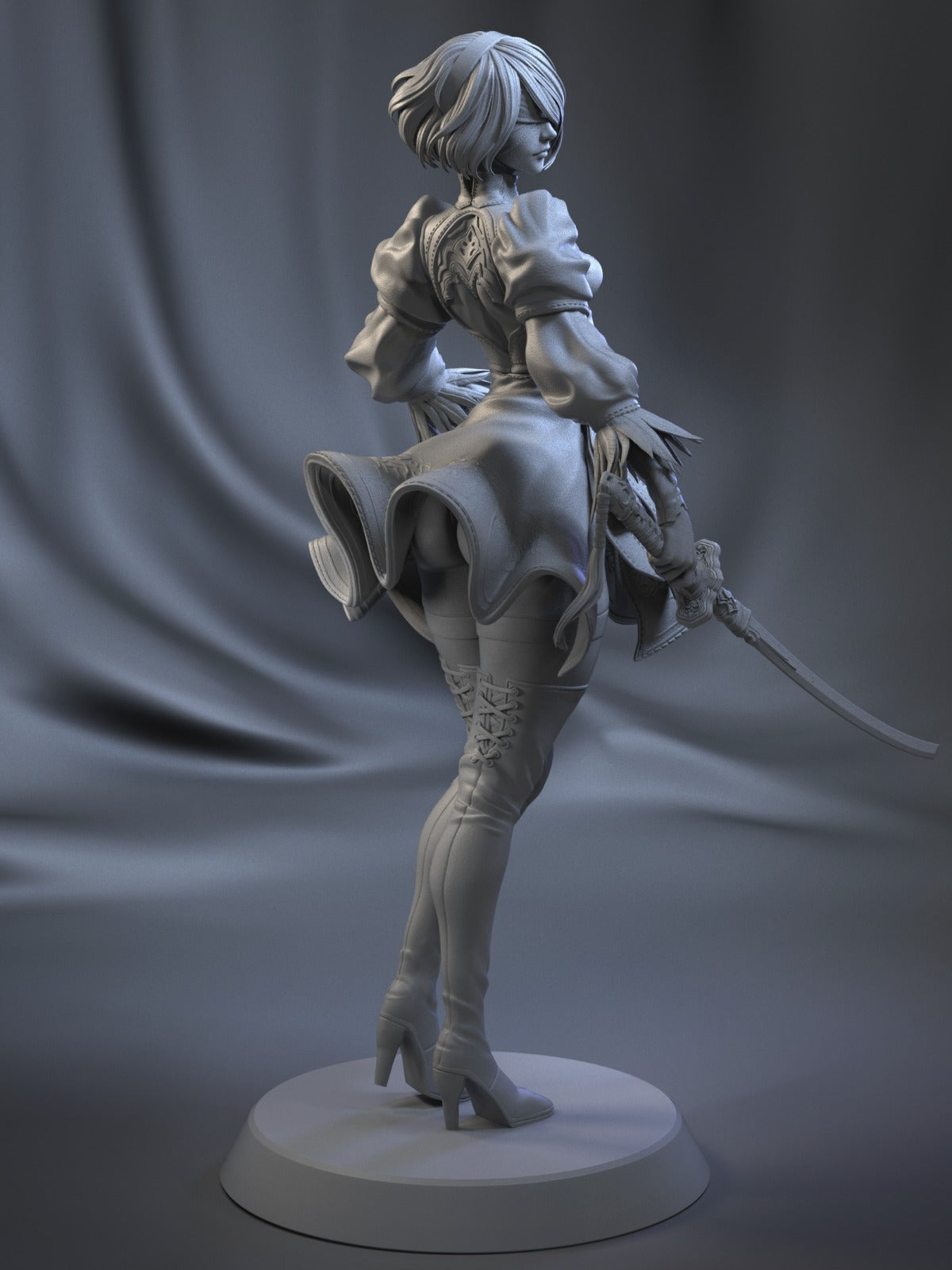 YoRHa No.2 Type B - Nier Automata (SFW/NSFW 18+ Only) - 1:6 Scale Figures