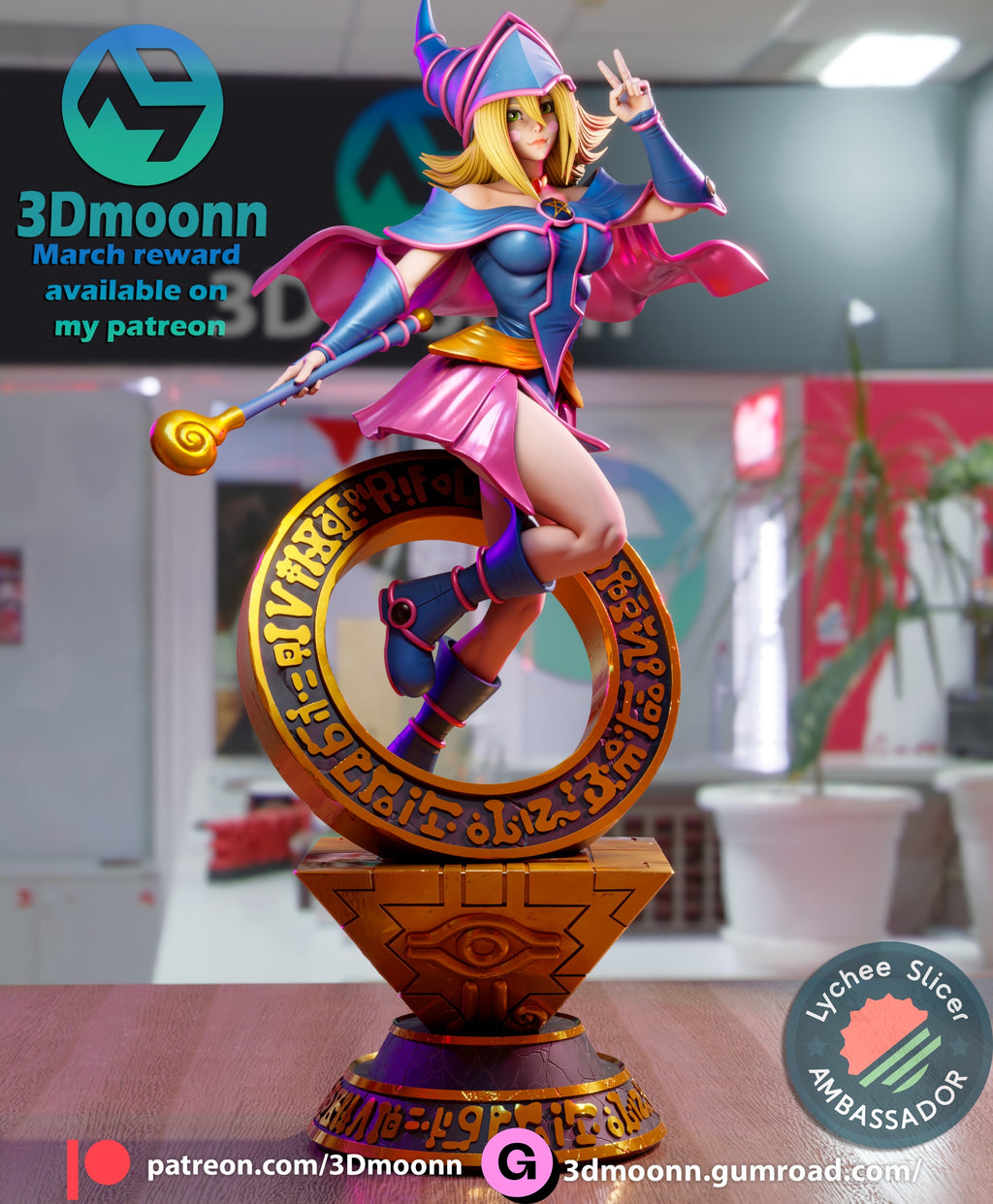 Dark Magician Girl - Yugi-Oh (NSFW)  (SFW/NSFW 18+) - 1:6 Scale