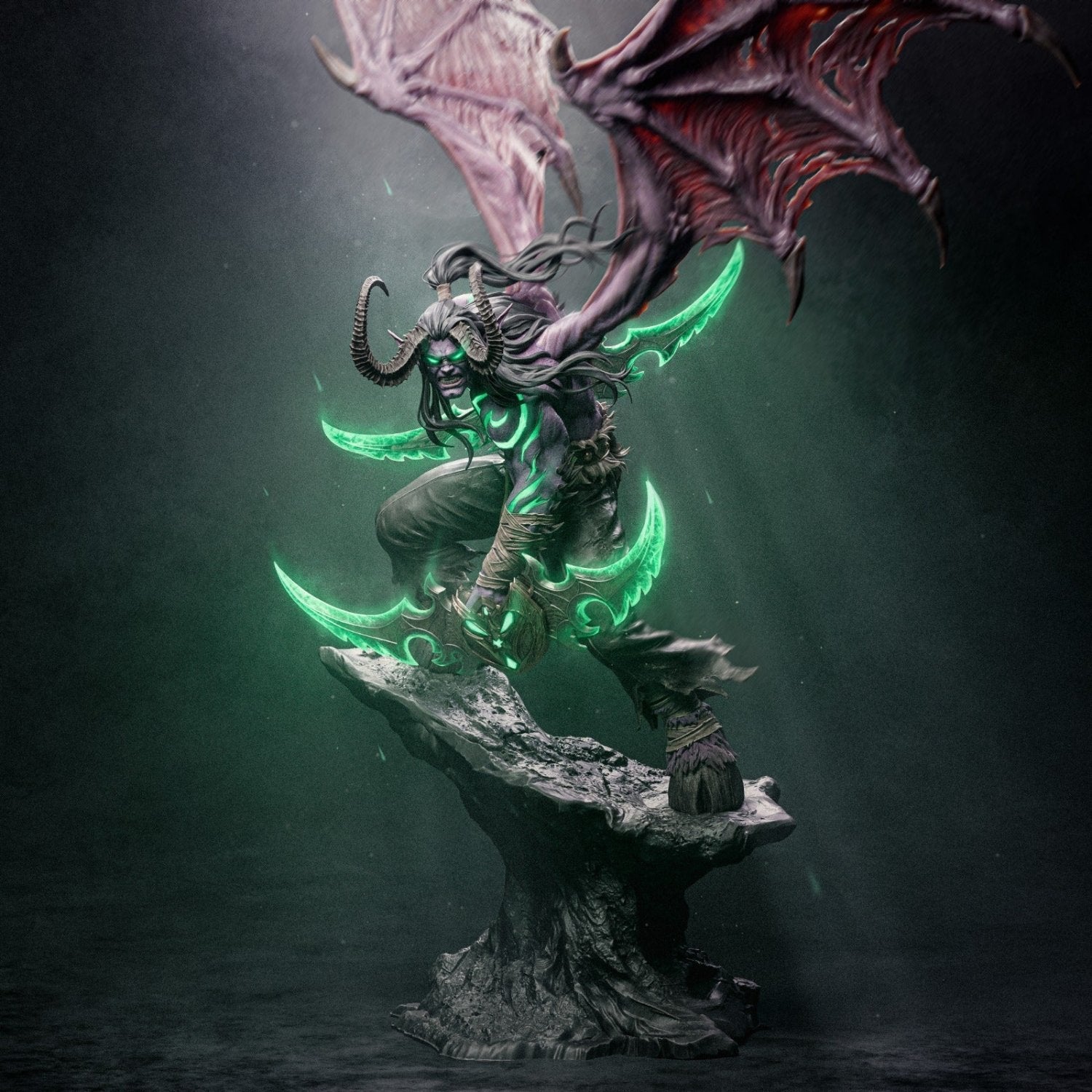 Illidan - Warcraft - 1:6, 1:9 Scale Figures