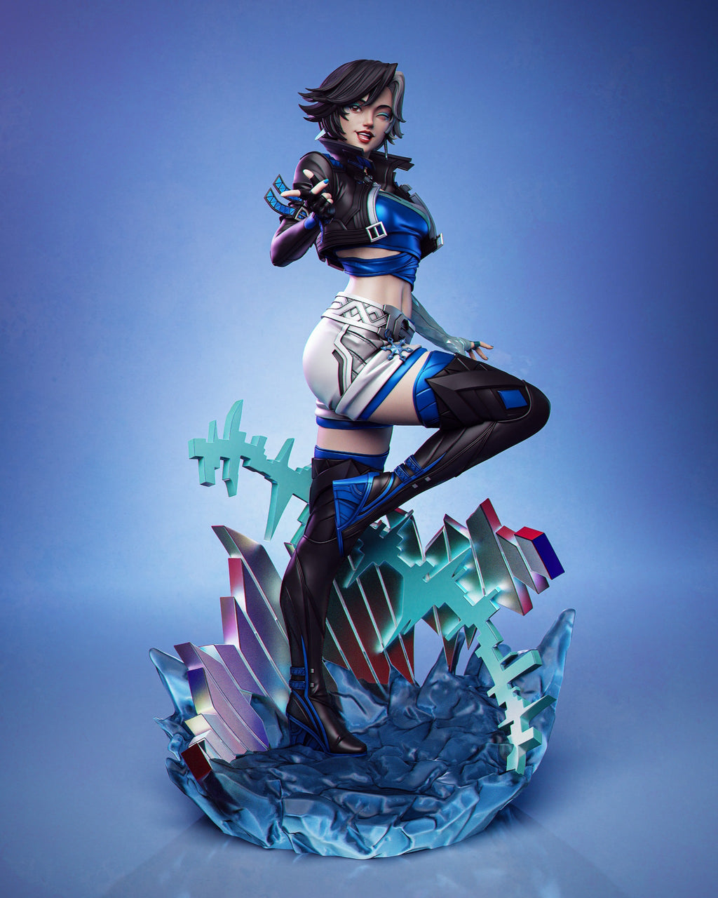Luna Snow - Marvel Rivals (SFW/NSFW 18+ Only) - 1:6, 1:9 Scale Figures & Bust