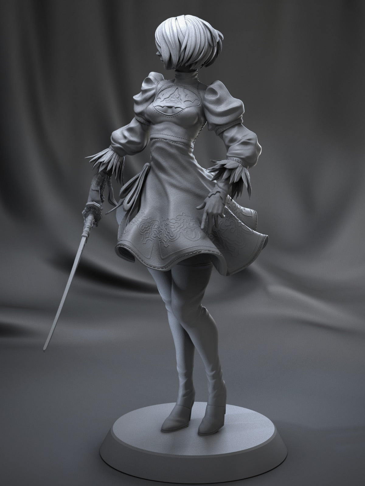 YoRHa No.2 Type B - Nier Automata (SFW/NSFW 18+ Only) - 1:6 Scale Figures