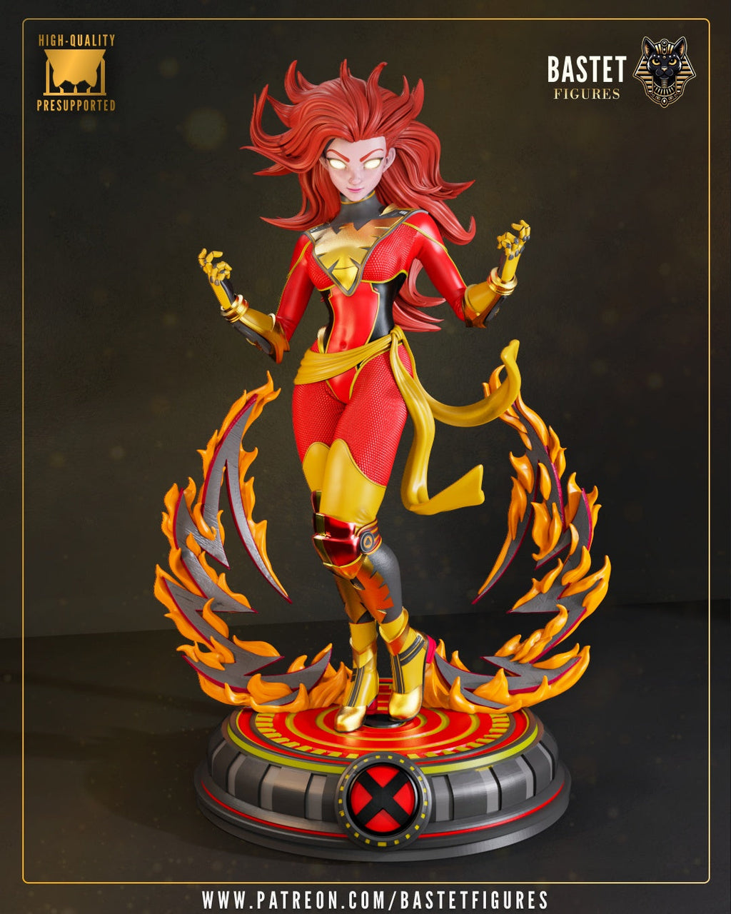 Dark Phoenix - Marvel Comics / X-Men - 1:10 Scale Figure & Bust