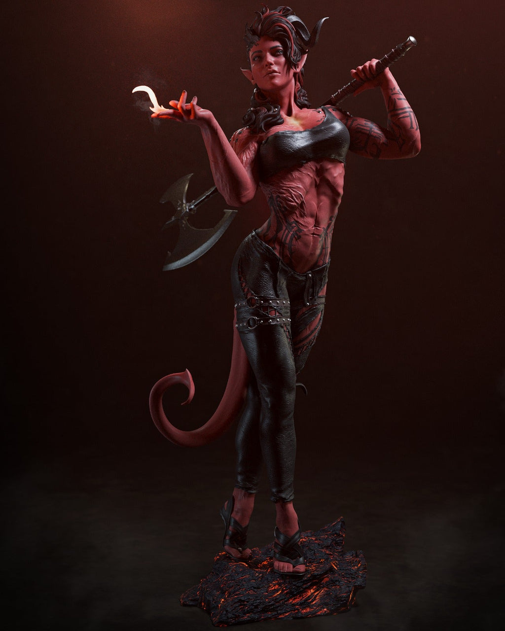 Karlach - Baldur's Gate (SFW/NSFW 18+ Only) - 1:6 Scale Figures & Bust