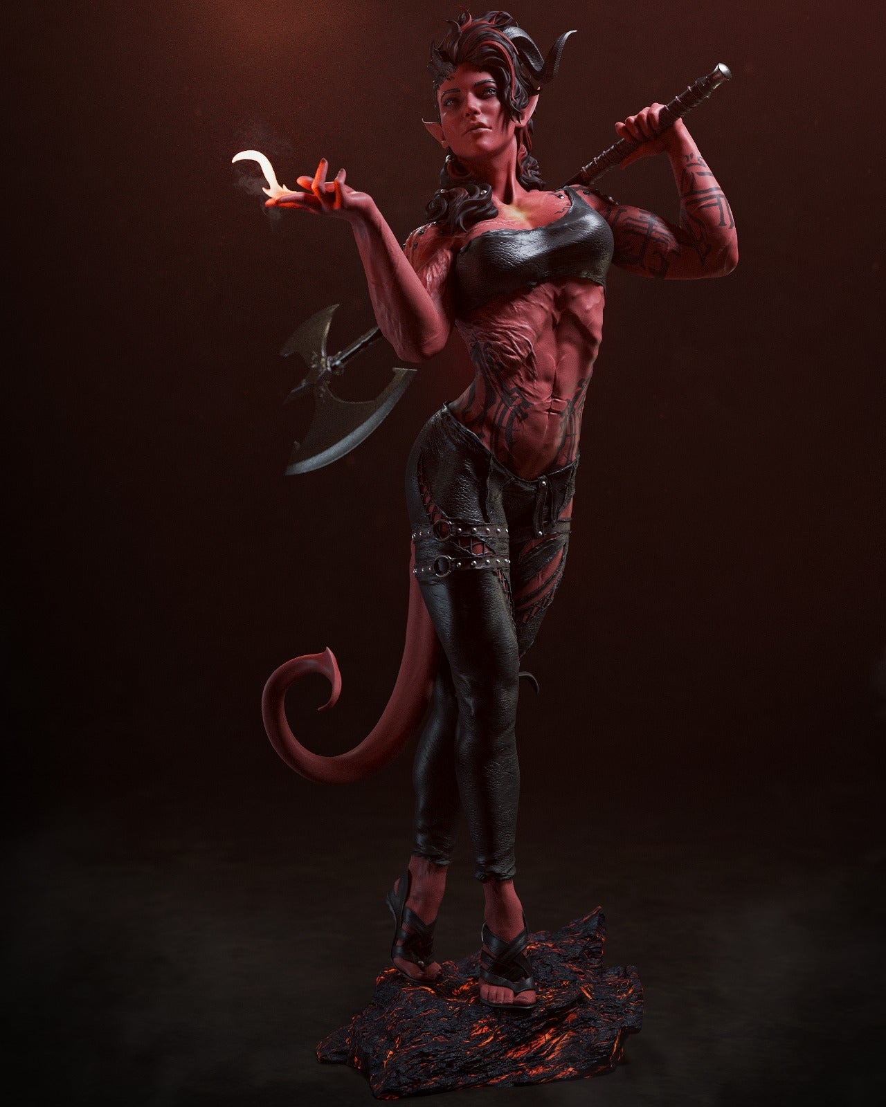 Karlach - Baldur's Gate (SFW/NSFW 18+ Only) - 1:6 Scale Figures & Bust