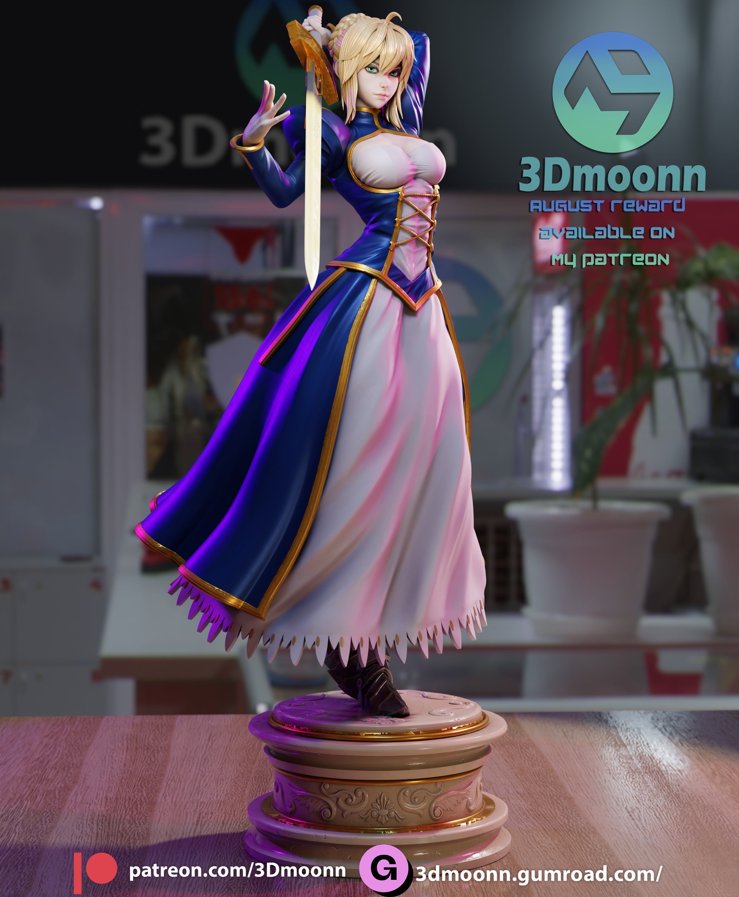Saber - Fate/Grand Order (SFW/NSFW 18+) - 1:6 Scale
